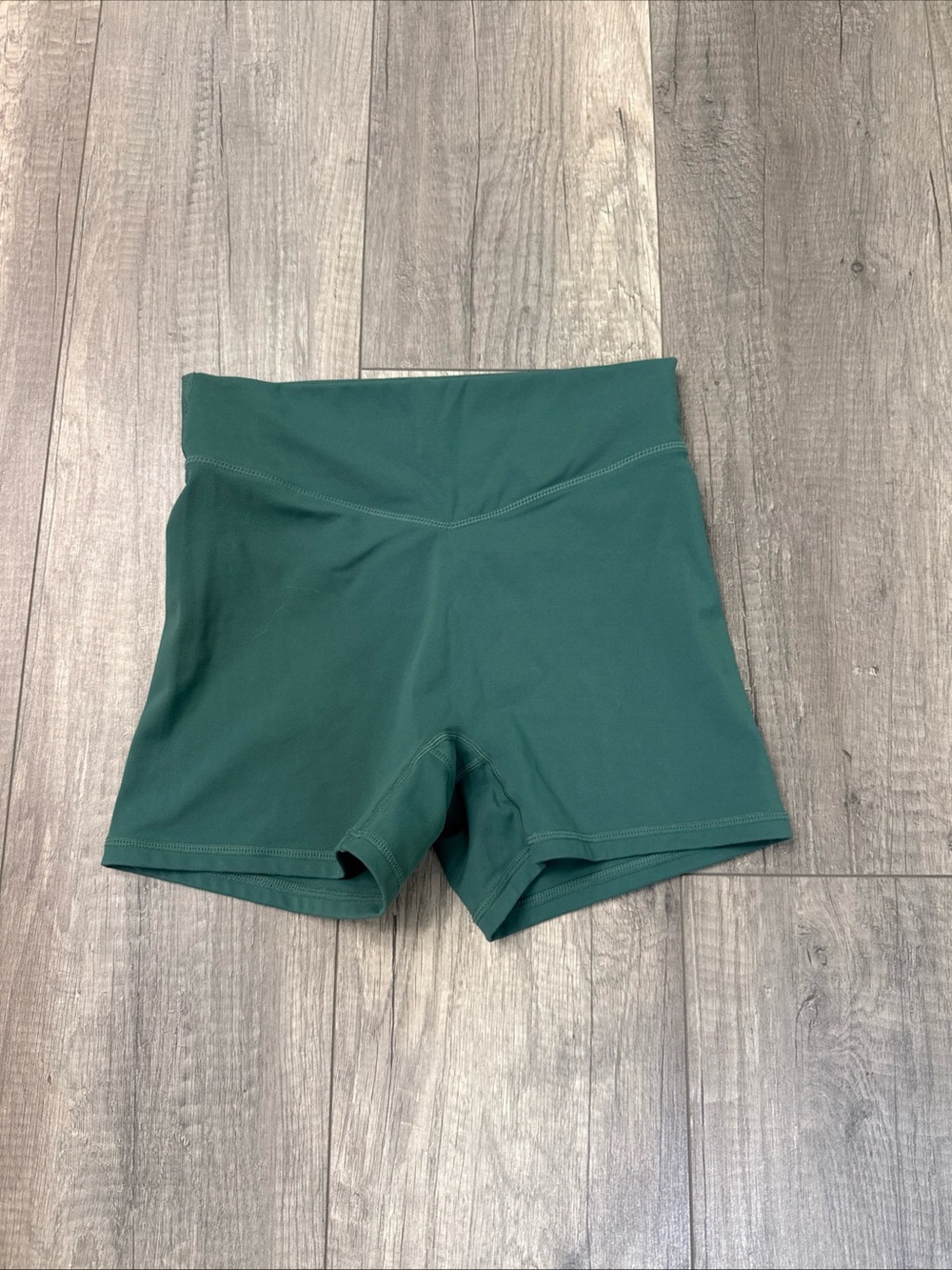 Balance Collection Forest Green High-Waist Bike Shorts